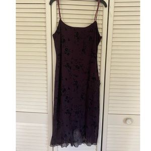 Purple and Black, dress